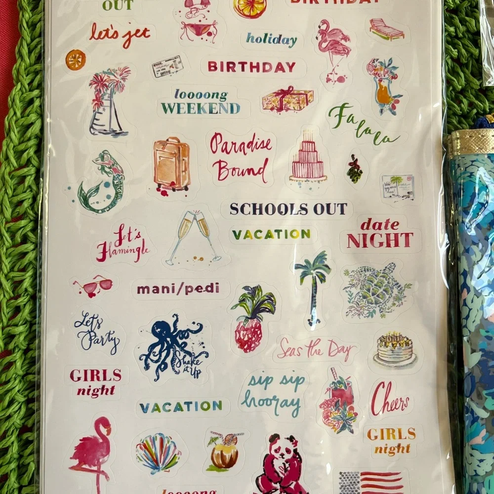 🛍🛍 LILLY PULITZER AGENDA BONUS PACK 🛍🛍 - Picture 4 of 6